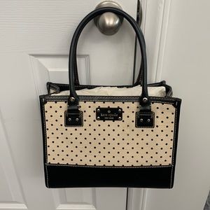 Polka dot Kate Spade handbag